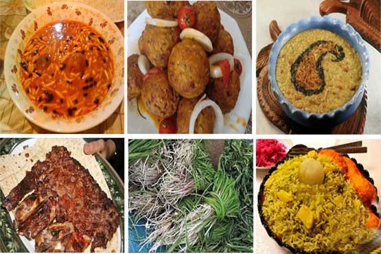 بهترین غذاهای کردستان